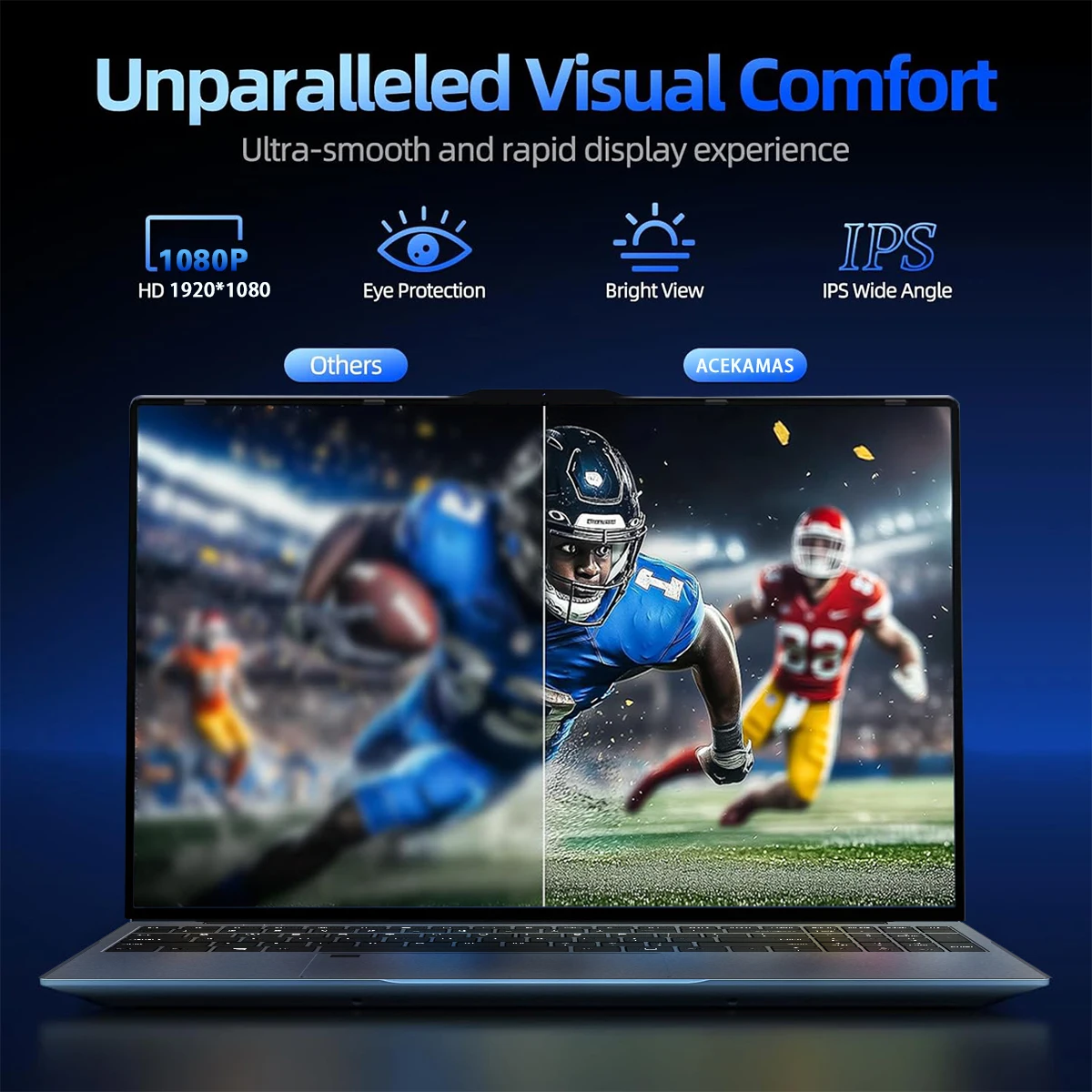 ACEKAMAS 15.6" Intel Core i7 6500U i3 6100U Laptop Computer Windows 11 Pro 16GB DDR4 1TB SSD Notebook PC Portable Laptops Gaming - Image 4