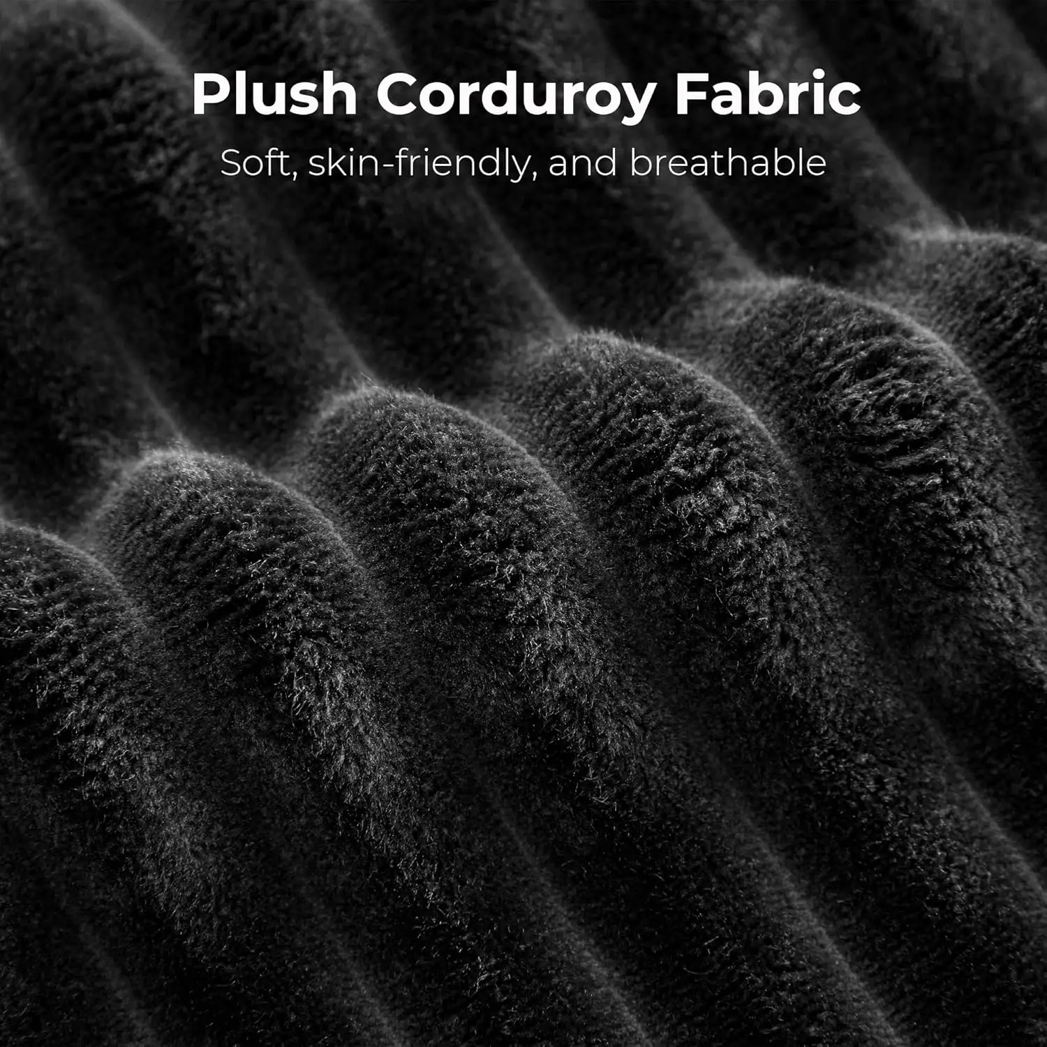 LIKIMIO 59'' Oversized Chaise Lounge Chair Sofa Bed - Plush Corduroy Upholstered Reading Chair, Cloud Couch for Living Room - Image 6