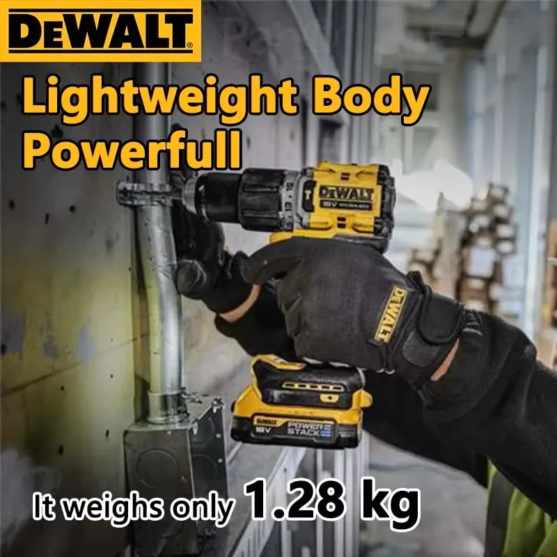 DEWALT Lithium Battery 20V Rechargeable Brushless Compact Electric Screwdriver Hand Drill Impact Drill DCD805 - Image 3