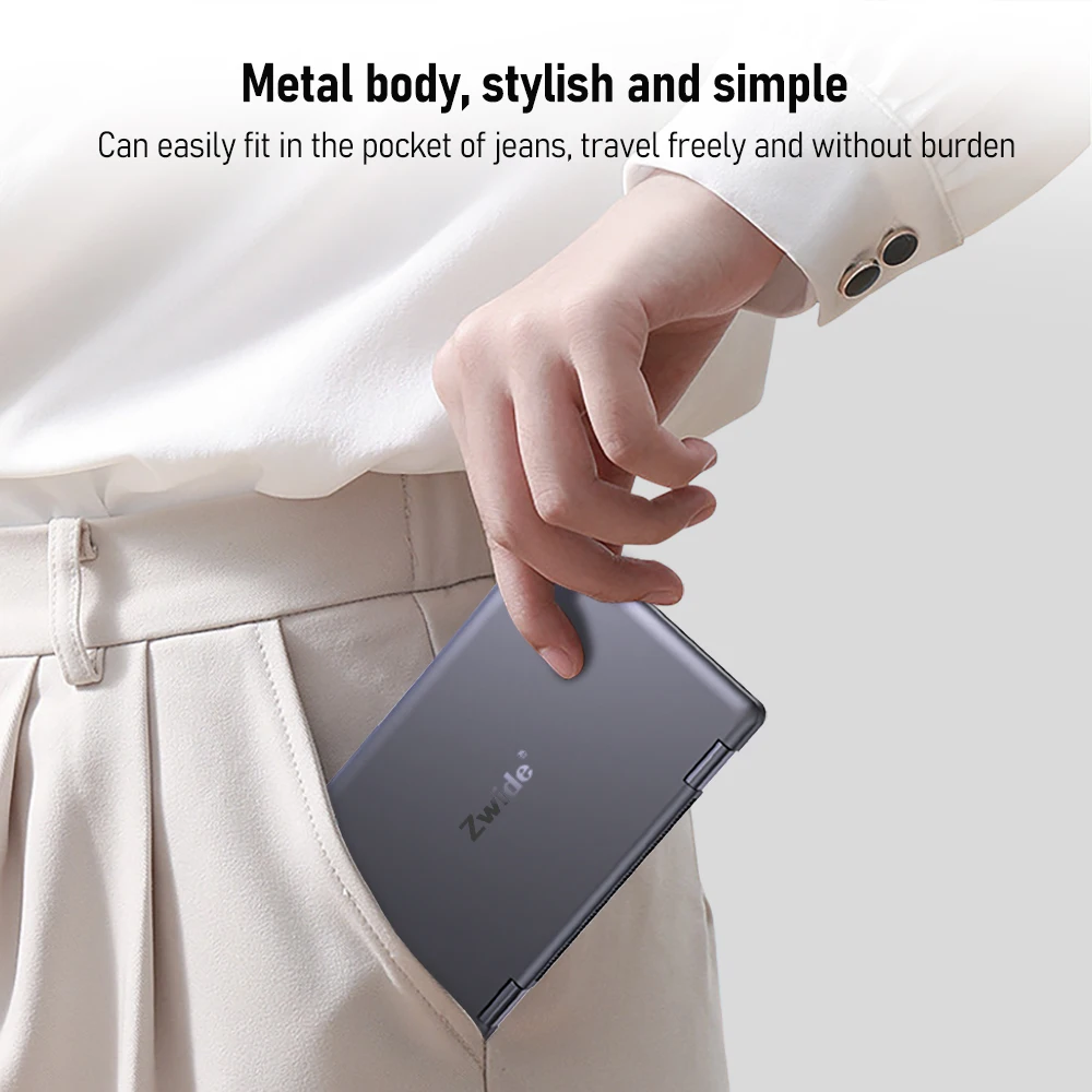 Zwide Mini Laptop 8-inch touch screen two-in-one convenient pocket business trip business office entertainment - Image 3